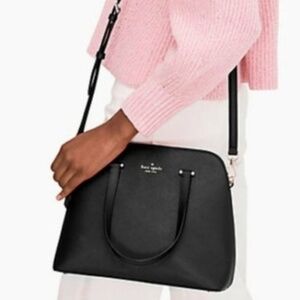 Kate Spade Maise Cedar Street Leather Satchel Crossbody Bag